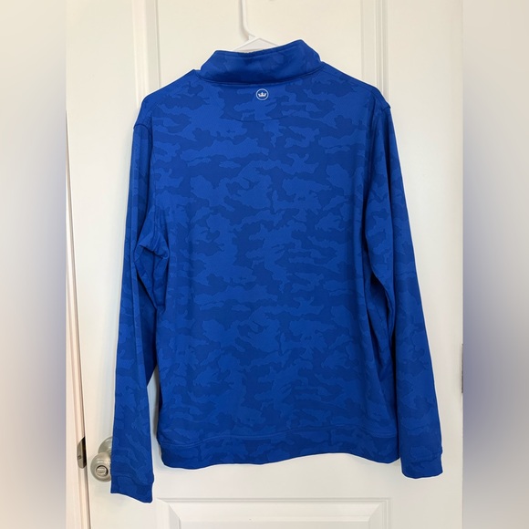 Peter Millar Camo Blue Zip-Up Sweater University of Kentucky - Picture 3 of 3